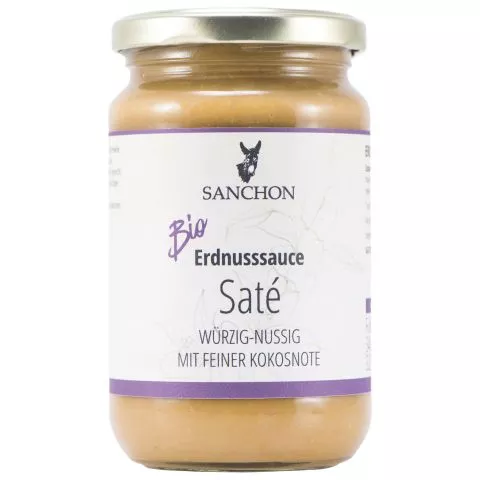 Sat Sauce - Indonesische Bio-Fertigsauce (Sanchon)