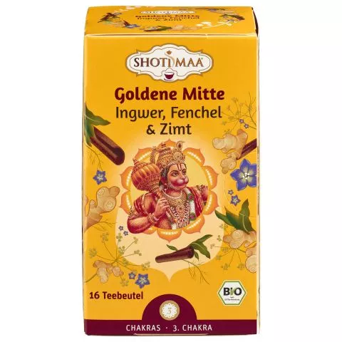 GOLDENE MITTE - Ingwer Fenchel (Shoti Maa)