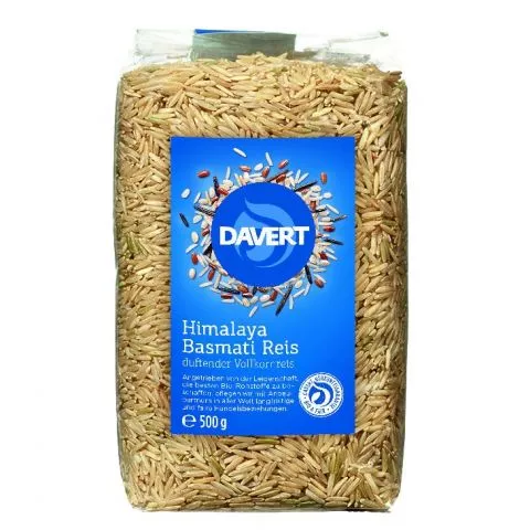 Himalaya Basmati Reis braun (Davert)