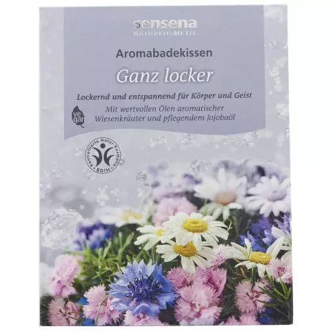 Aromabadekissen ganz locker (sensena naturkosmetik)