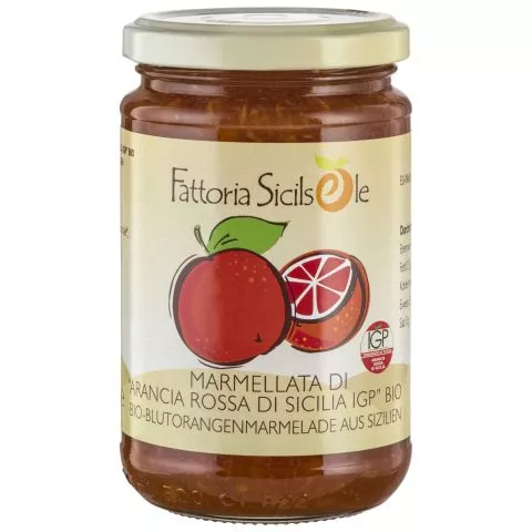 Blutorangen Marmelade (Fattoria Sicilsole)