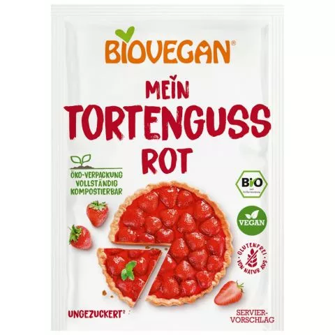 Kthes Bio-Tortenguss rot (biovegan)