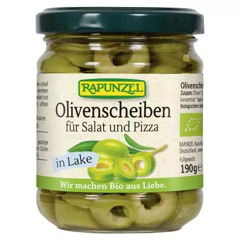 Olivenscheiben fr Salat und Pizza (Rapunzel)