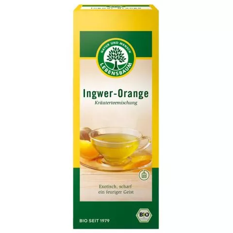 Ingwer Orange Bio-Krutertee (Lebensbaum)