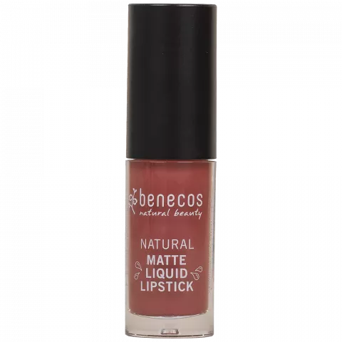 Matte Liquid Lipstick rosewood romance (benecos)