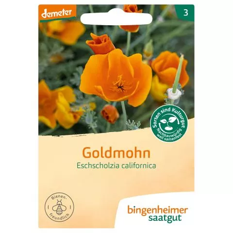 Goldmohn (Bingenheimer Saatgut)