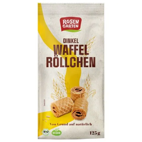 Dinkel-Waffelrllchen natur (Rosengarten)