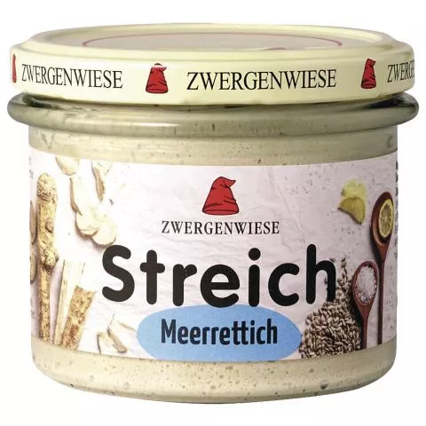 Meerrettich Streich - vegetarischer Brotaufstrich (Zwergenwiese)