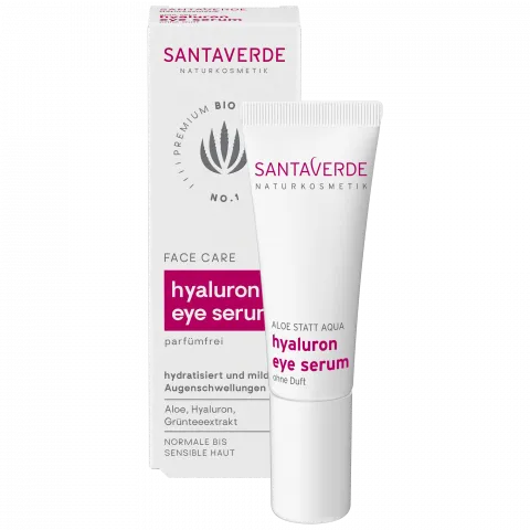 hyaluron eye serum ohne Duft (Santaverde)