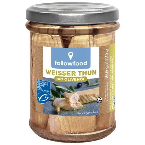 Weier Thunfisch, in Bio-Olivenl (followfish)