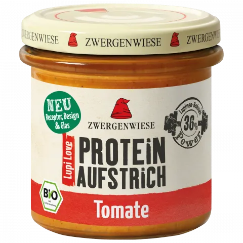 LupiLove Protein Tomate - Lupinen Brotaufstrich (Zwergenwiese)