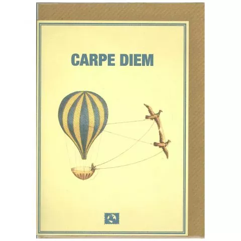 ECO-design Grukarte: CARPE DIEM (Message Earth)