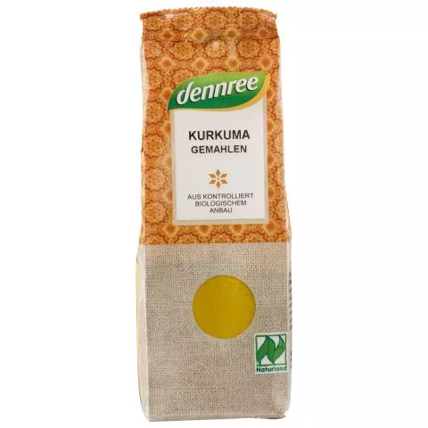 Kurkuma, gemahlen (dennree)