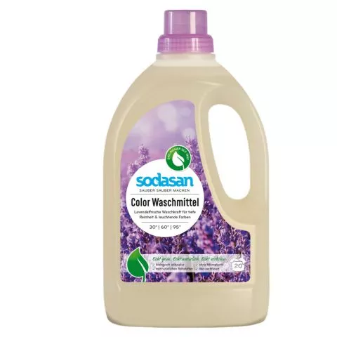 Color-Waschmittel Lavendel (Sodasan)