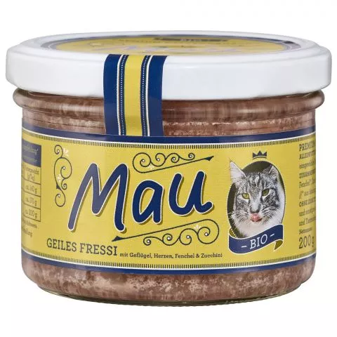 Mau Premium Katzennahrung Geiles Fressi (Wuff & Mau Heimtiernahrung)