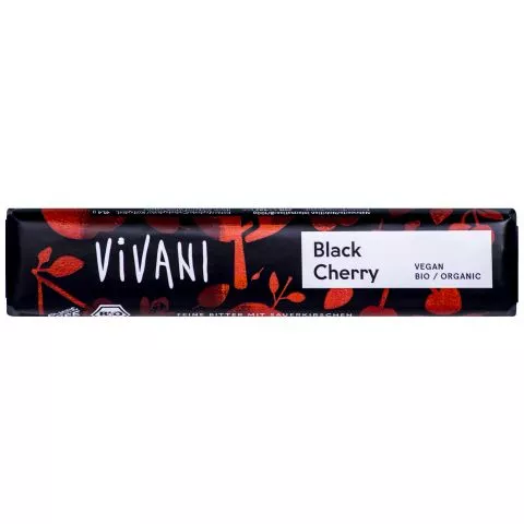 Black Cherry Schokoriegel (Vivani)