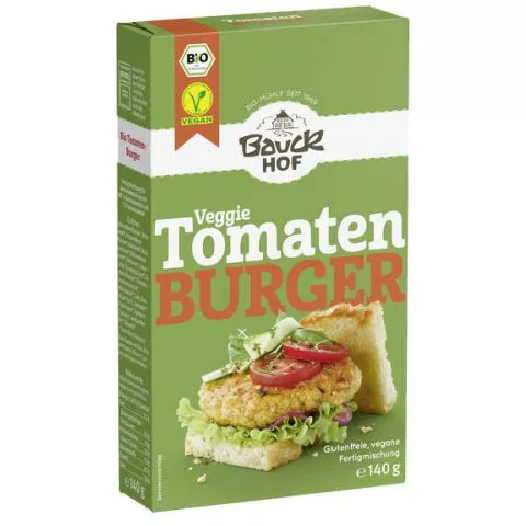 Tomaten-Burger, glutenfrei - Fertigmischung (Bauckhof)