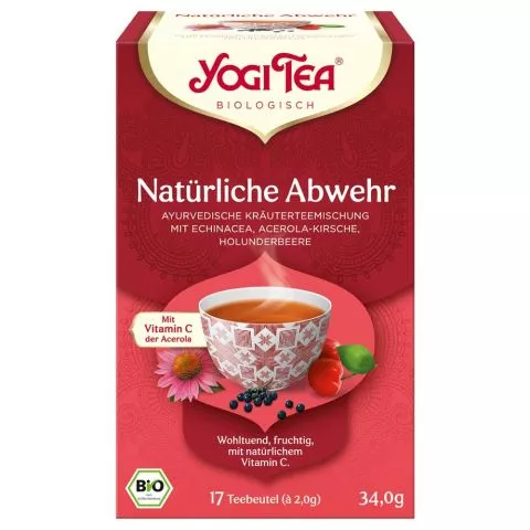 Natrliche Abwehr Bio-Kruterteemischung (Yogi Tea)