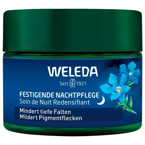 Festigende Nachtpflege Blauer Enzian & Edelwei (Weleda)