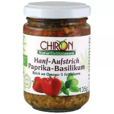 Hanfaufstrich Paprika-Basilikum (Chiron)