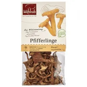 Pfifferlinge getrocknet (Pilze Wohlrab)