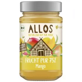 Mango - Frucht Pur 75 % - Fruchtaufstrich (Allos)