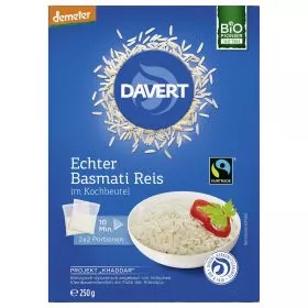 Basmati Reis im Kochbeutel wei (Davert)