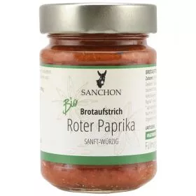 Roter Paprika - wrziger Brotaufstrich (Sanchon)