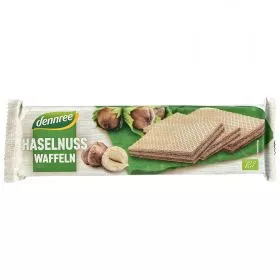 Cremewaffeln Haselnuss (Dennree)