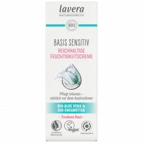 basis sensitiv Feuchtigkeitscreme reichhaltig (Lavera)