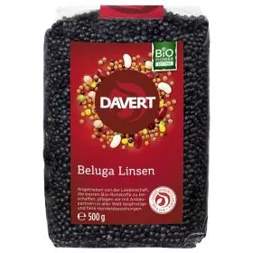 Beluga Linsen schwarz (Davert)