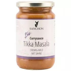 Tikka Masala - milde indische Bio-Fertigsauce (Sanchon)