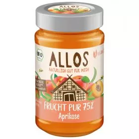 Aprikose - Frucht Pur 75 % - Fruchtaufstrich (Allos)