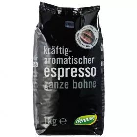 Espresso, ganze Bohne (dennree)